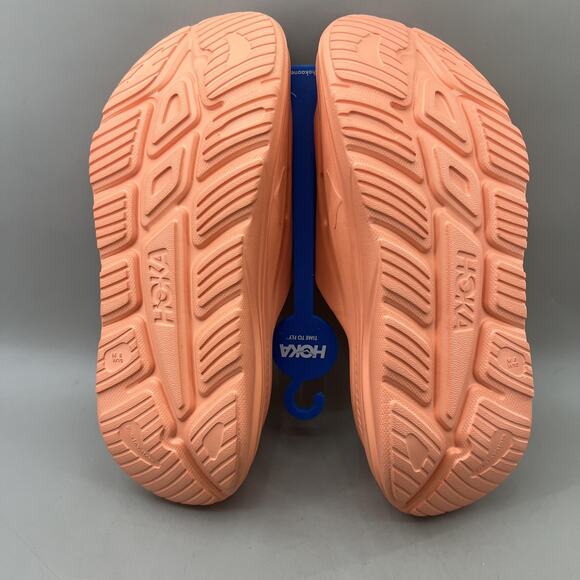 HOKA Ora Recovery Slide 3 Women Size 10 / Men 8 Orange Cushioned Comfort Sandals - Picture 7 of 8